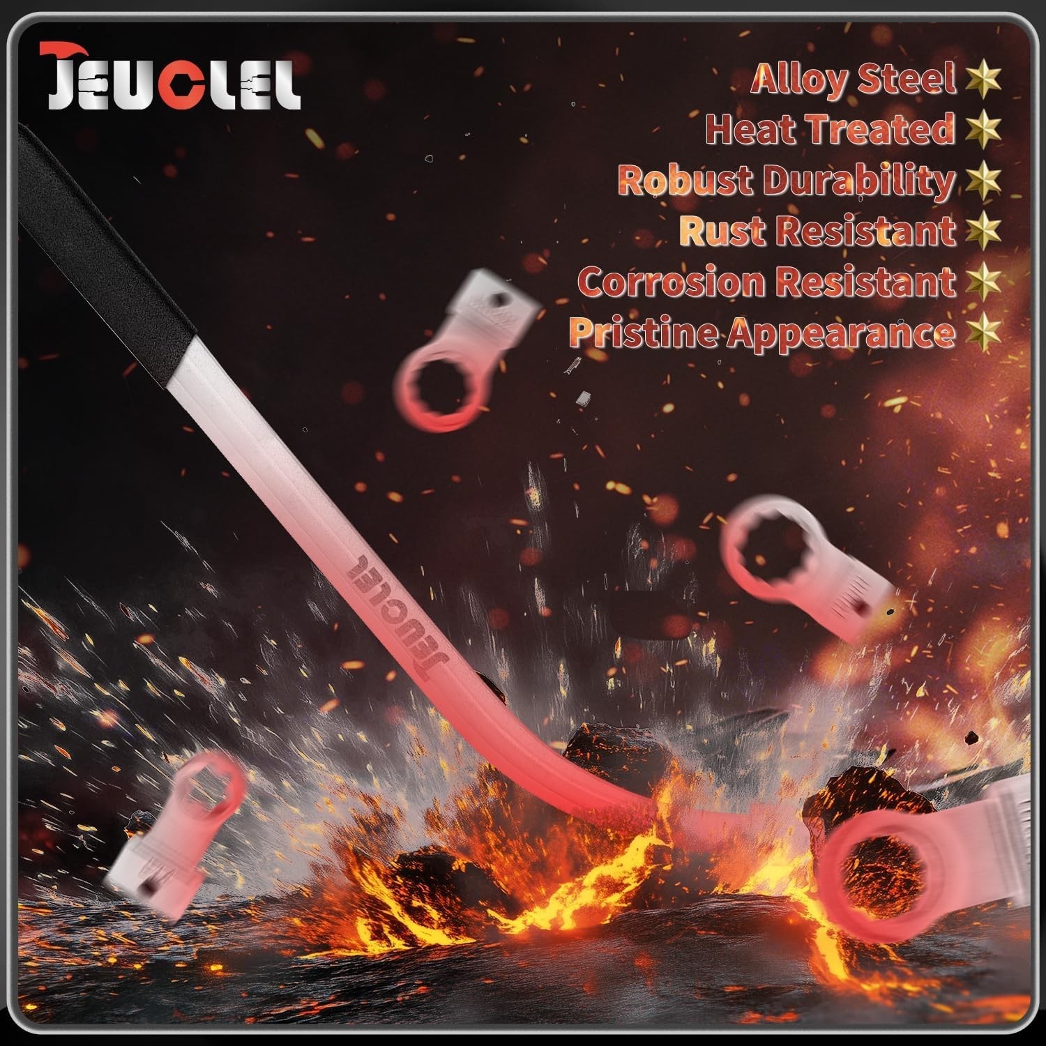 Alloy Steel Universal Pulley Removal Tool Kit: 15PCS for Mechanics & DIYers
