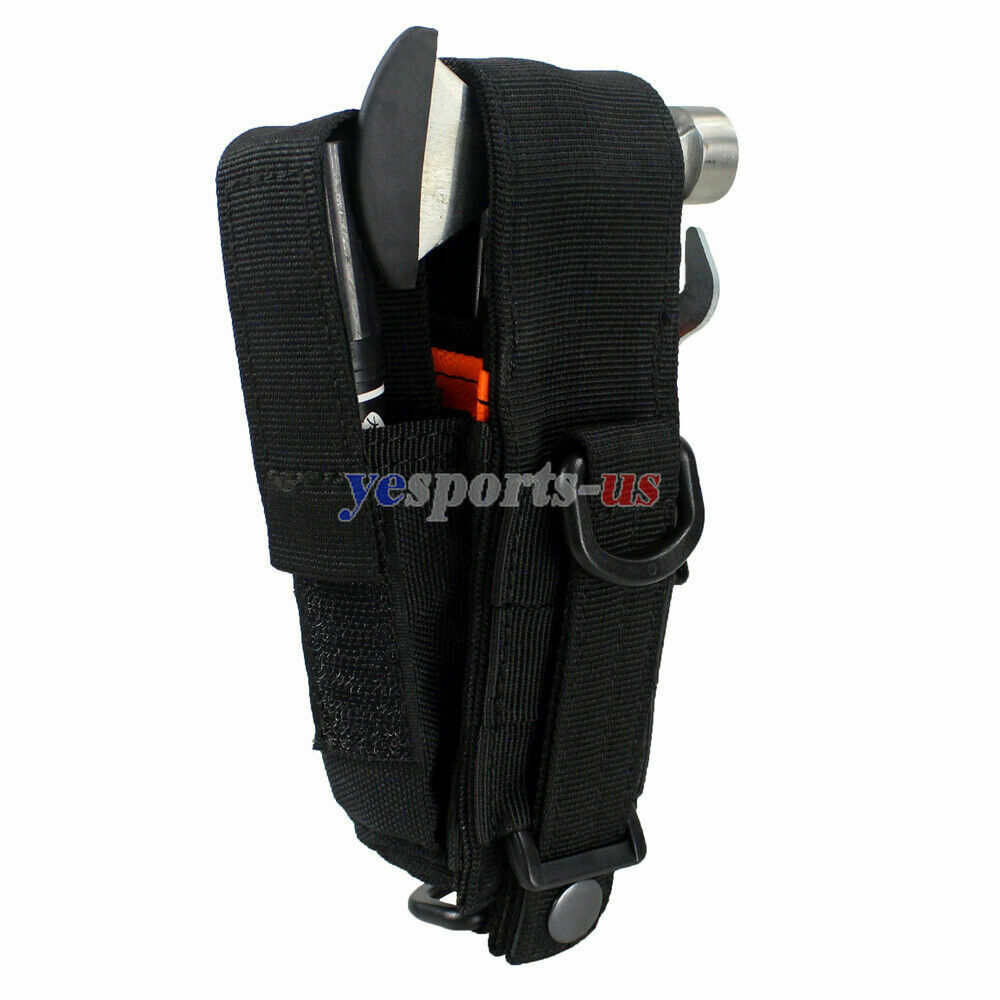 Universal Multi Pockets Tool Holster Sheath Organizer Heavy Duty MOLLE Pouch Bag
