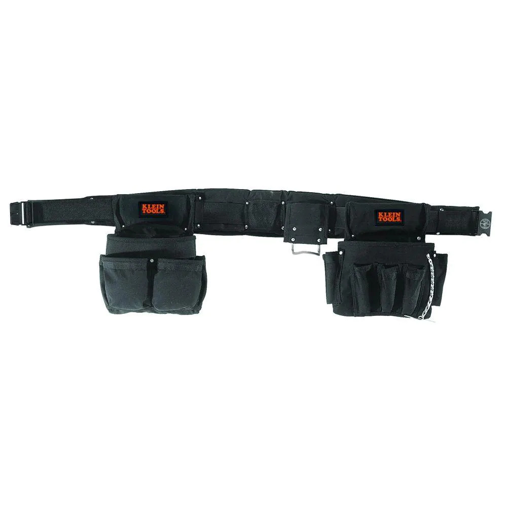 Electrician’s Padded Tool Belt Pouch Combo 27-Pocket 4-Piece Adjustable 30-43 In