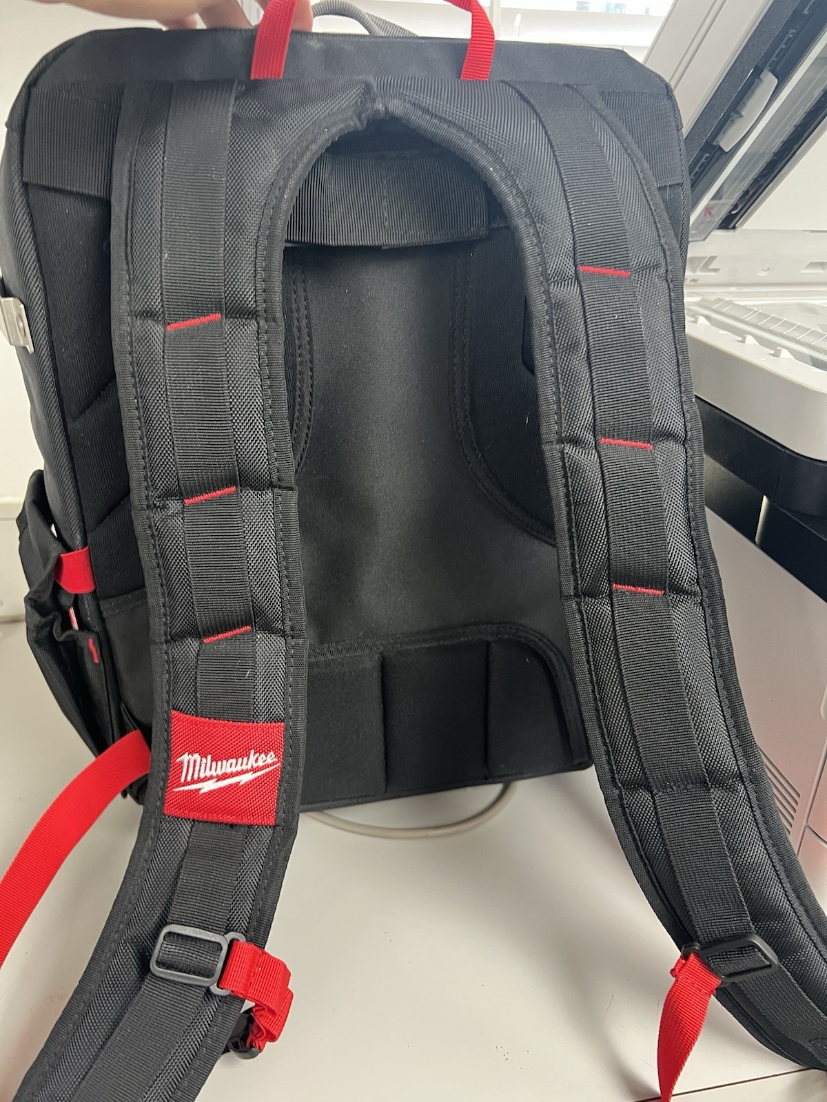 Milwaukee Low-Profile Backpack Empty