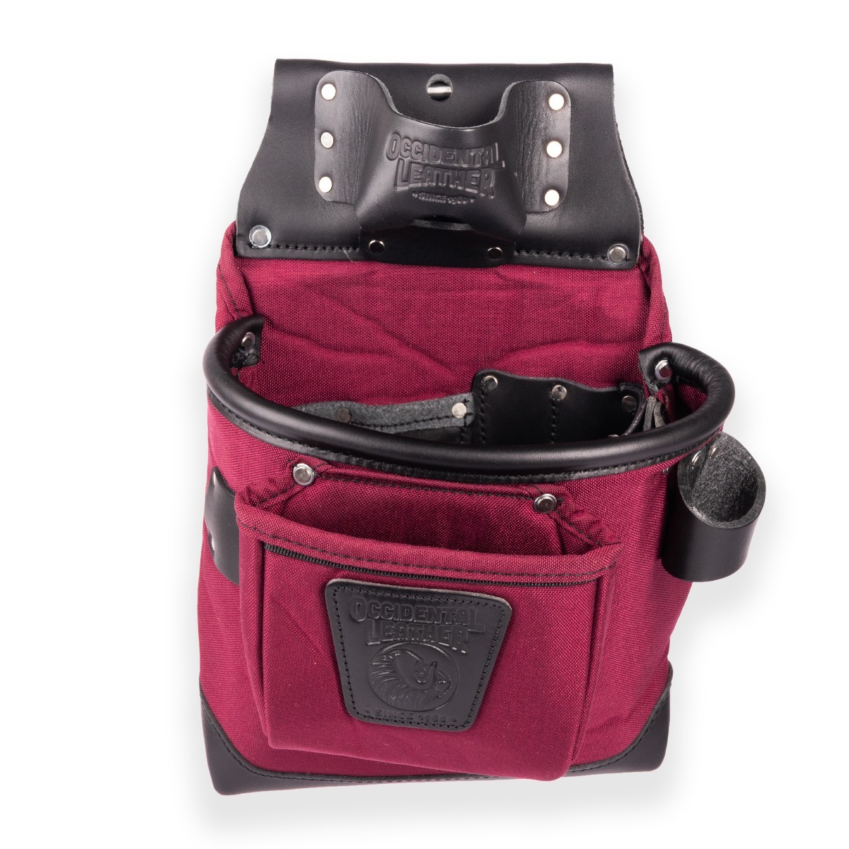 Occidental Leather 8582R FatLip™ Tool Bag- Deep Red MADE IN USA