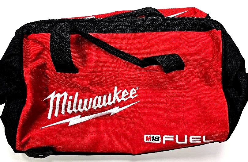 New Medium FUEL Milwaukee 16″ Heavy Duty Canvas Tool Bag/Case, M18 12 14 18 Volt