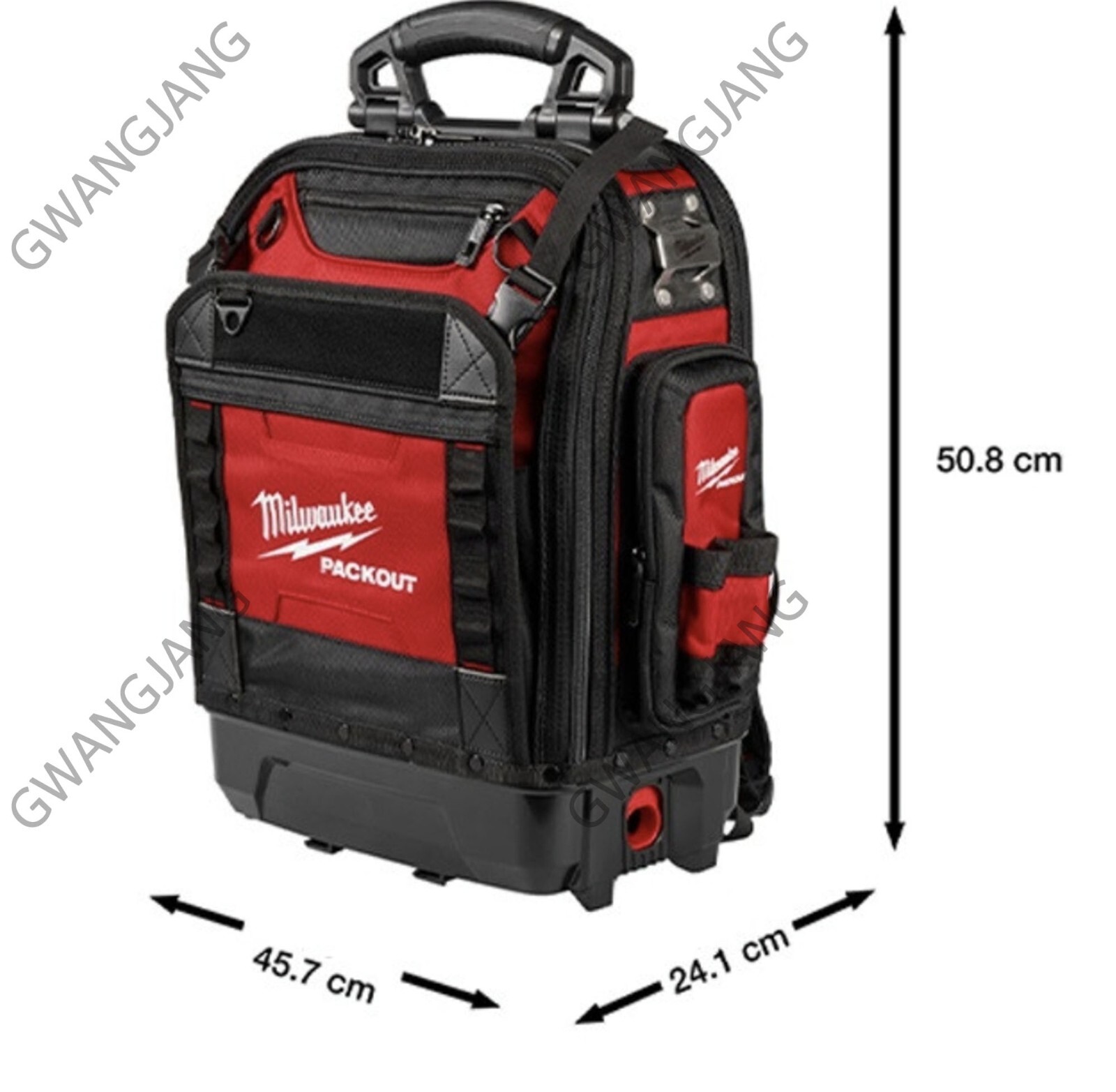 Milwaukee 48-22-8303 Packout Structured Backpack DIY Work Durable Original