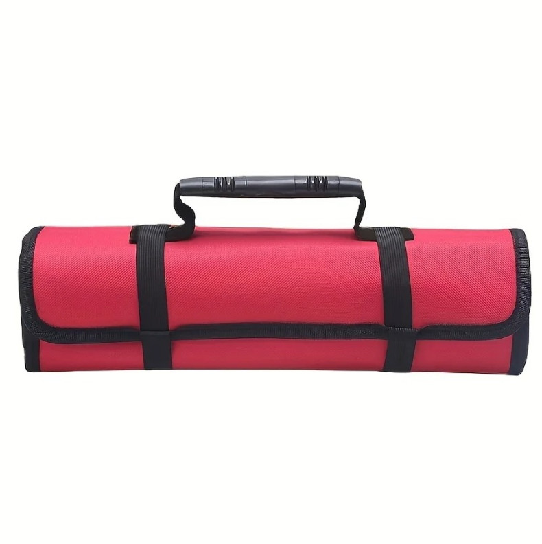 1pc 22 Pocket Oxford Tool Roll Bag Waterproof Wrench Organizer Storage Tools