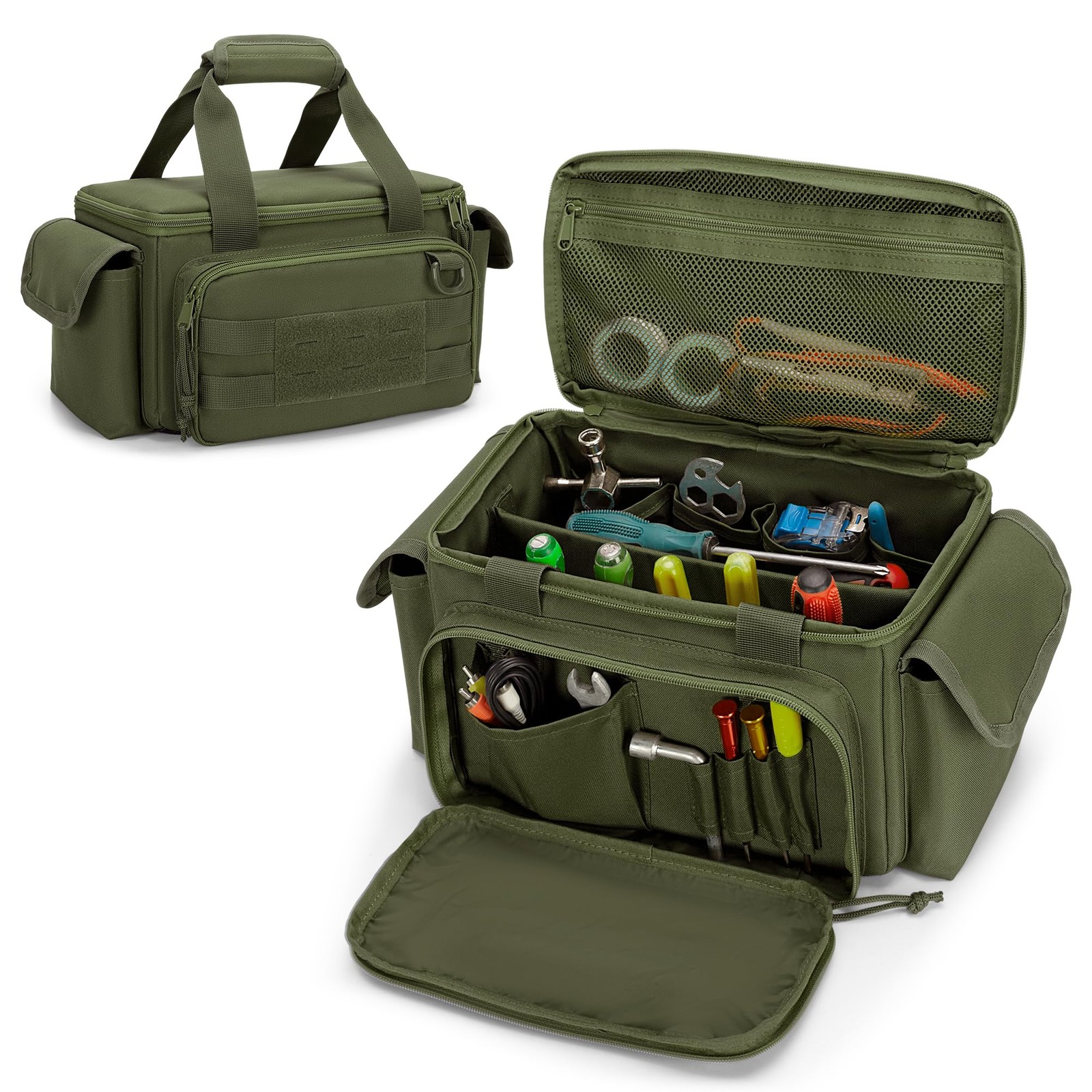 Small Tool Bag with Anti-friction and Thick Padded Bottom, Tool Storage Organ…