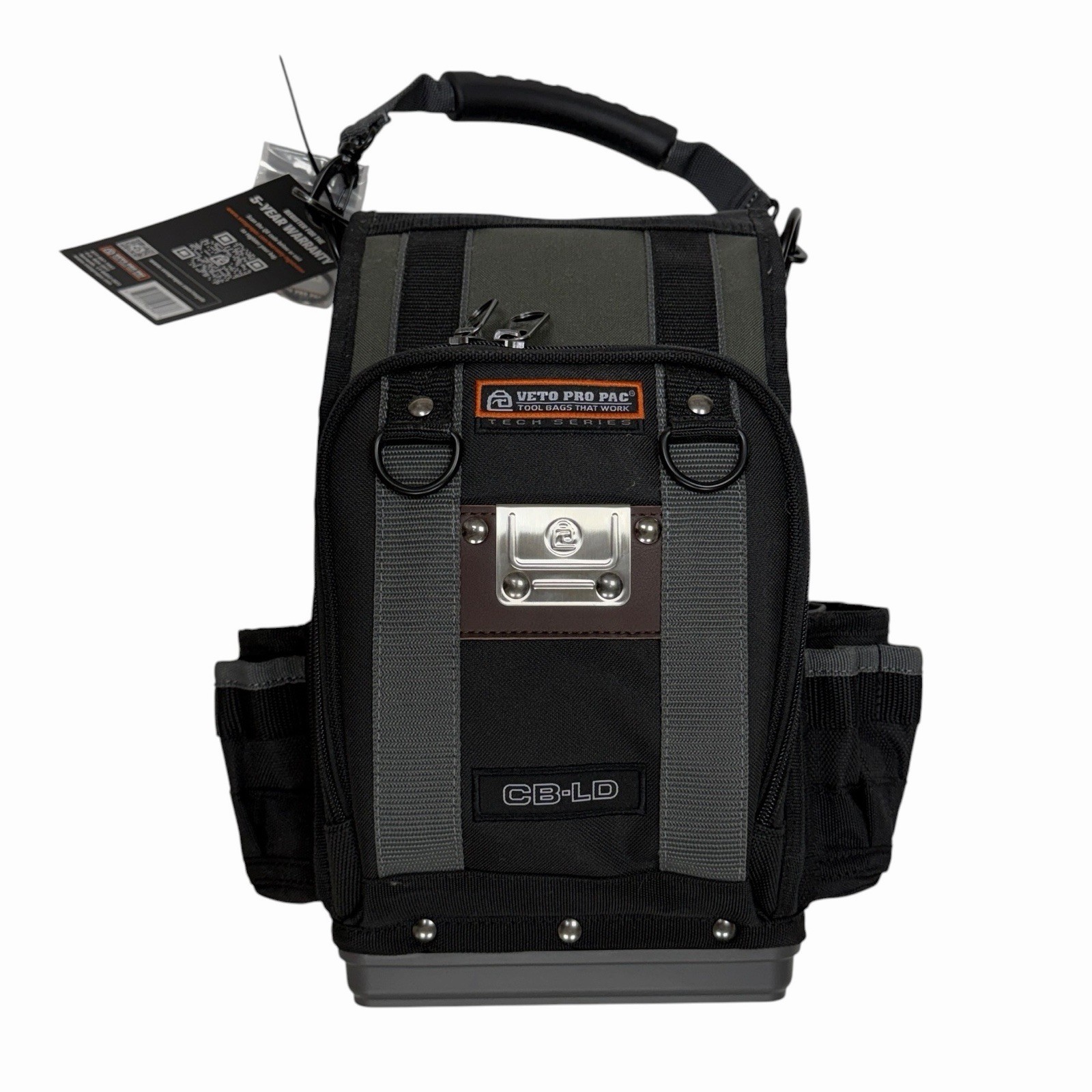 Veto Pro Pac CB-LD Tool Bag Black Grey Nylon Portable Organizer Heavy Duty NEW