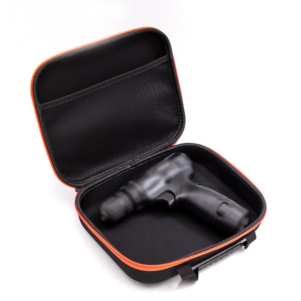 26 x 22 x 7.5cm Portable Tool Container 26 x 22 x (L x W x H), black