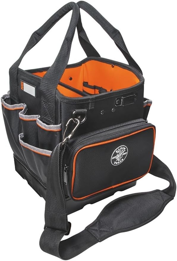 Klein Tools 5541610-14 Tool Bag with Shoulder Strap Has 40 Pockets for Tool