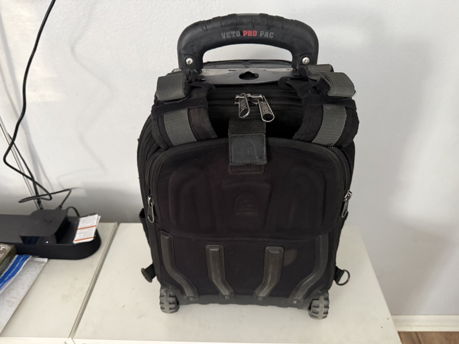 Veto Pro Pac Tech Pac Wheeler Backpack Rolling Tool Bag V Swap