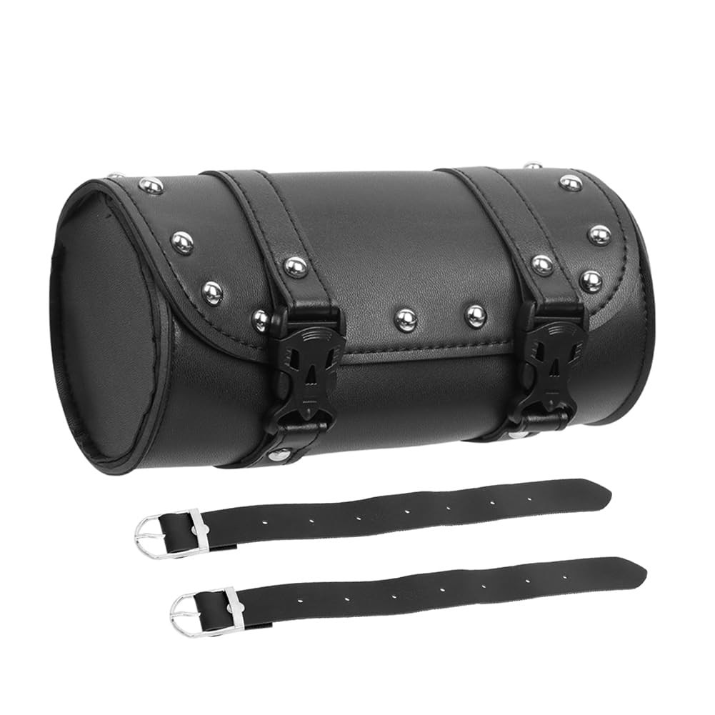 Handlebar Bag Motorcycle Front Fork Bag Tool Storage Pouch Universal Fit for …