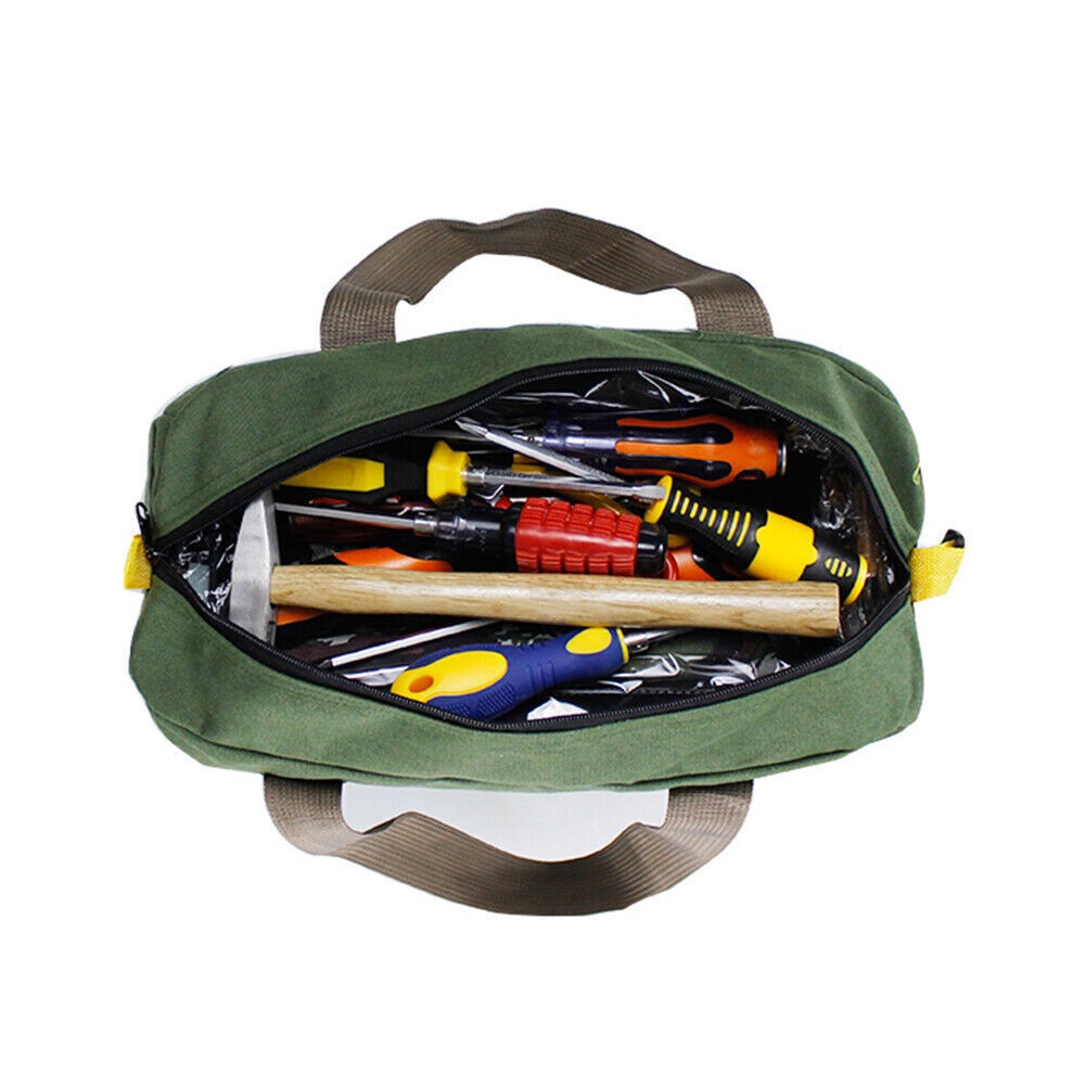 Waterproof 16 Inch Tool Bag – Large Capacity Canvas Tote for Hand Tools
