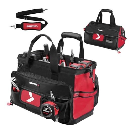 17″ Large Tool Bag with 36 Multipurpose Pockets – Tool Bags for 17 Inch