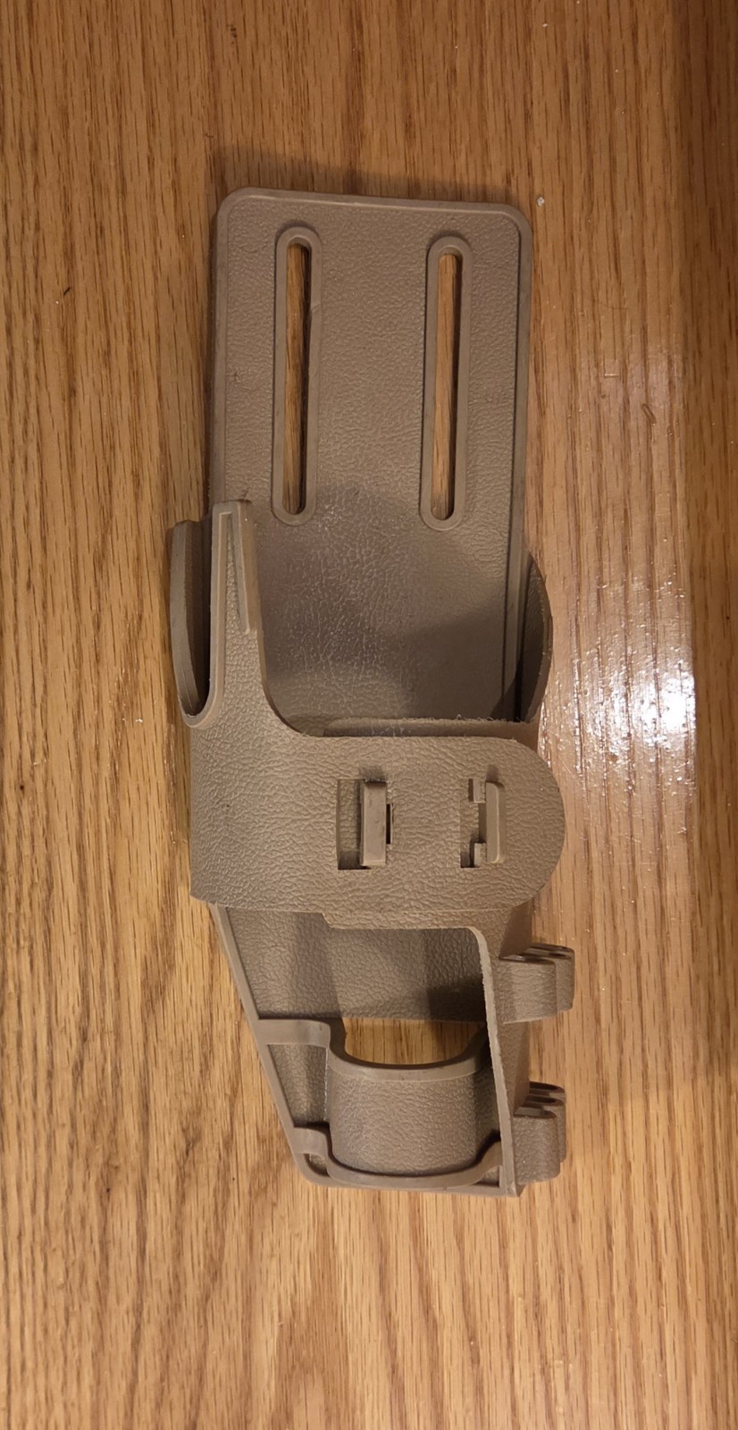 Heavy Duty Drill & Bit Holster For Tool Belt No Tool Holster Only Brown Silicone