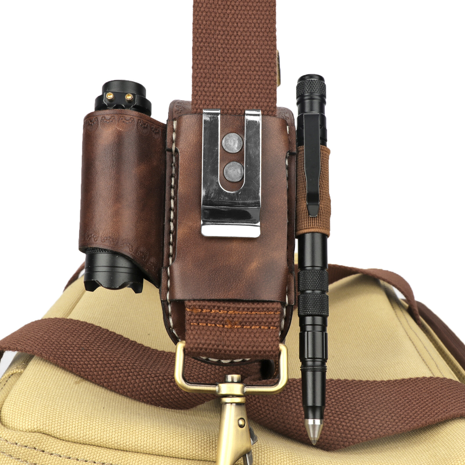 Leather Knife Sheath EDC Pliers Belt Pouch Knives Holster-Special Offer