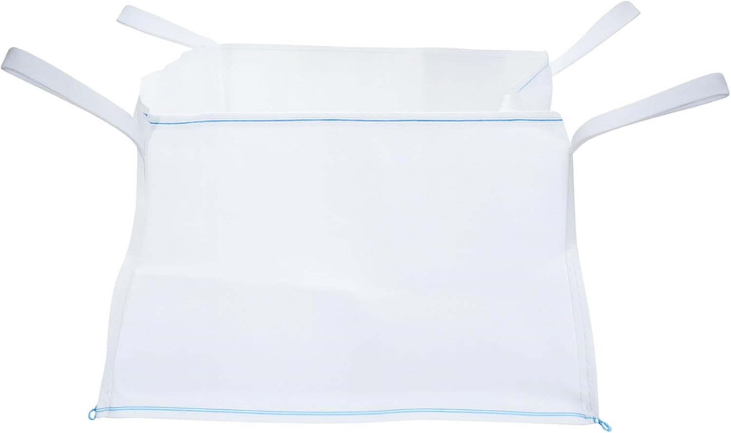 Concrete Washout White Bag 130-Gallon Open Top Flat Bottom Woven Polypropylene C