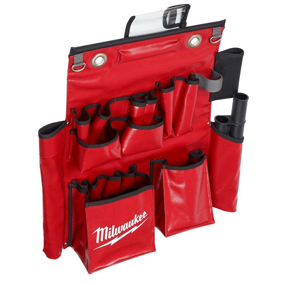 Tool Apron Milwaukee Linemans Compact Aerial Easy Hand-Tool Organization Durable