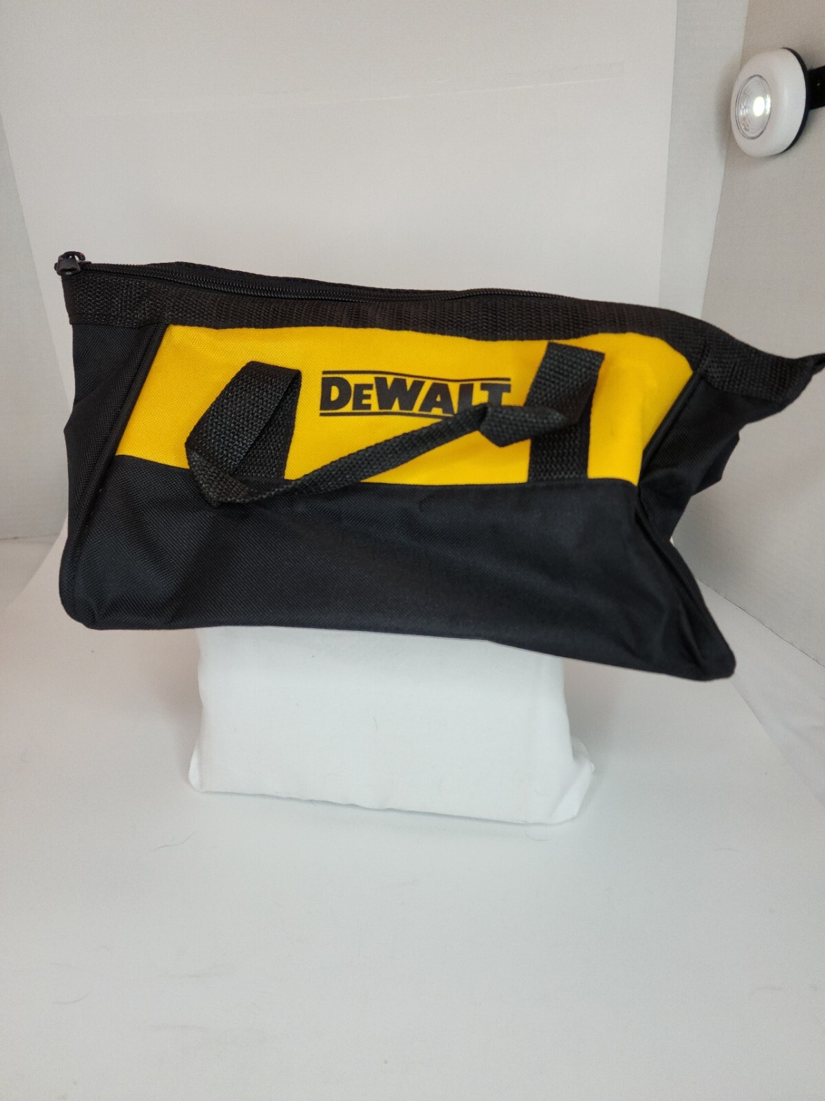 DeWalt 11x9x7 Small Heavy Duty Nylon Canvas Contractor Tool Bag Case