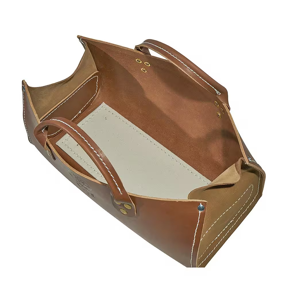 7 In. Leather Tool Bag