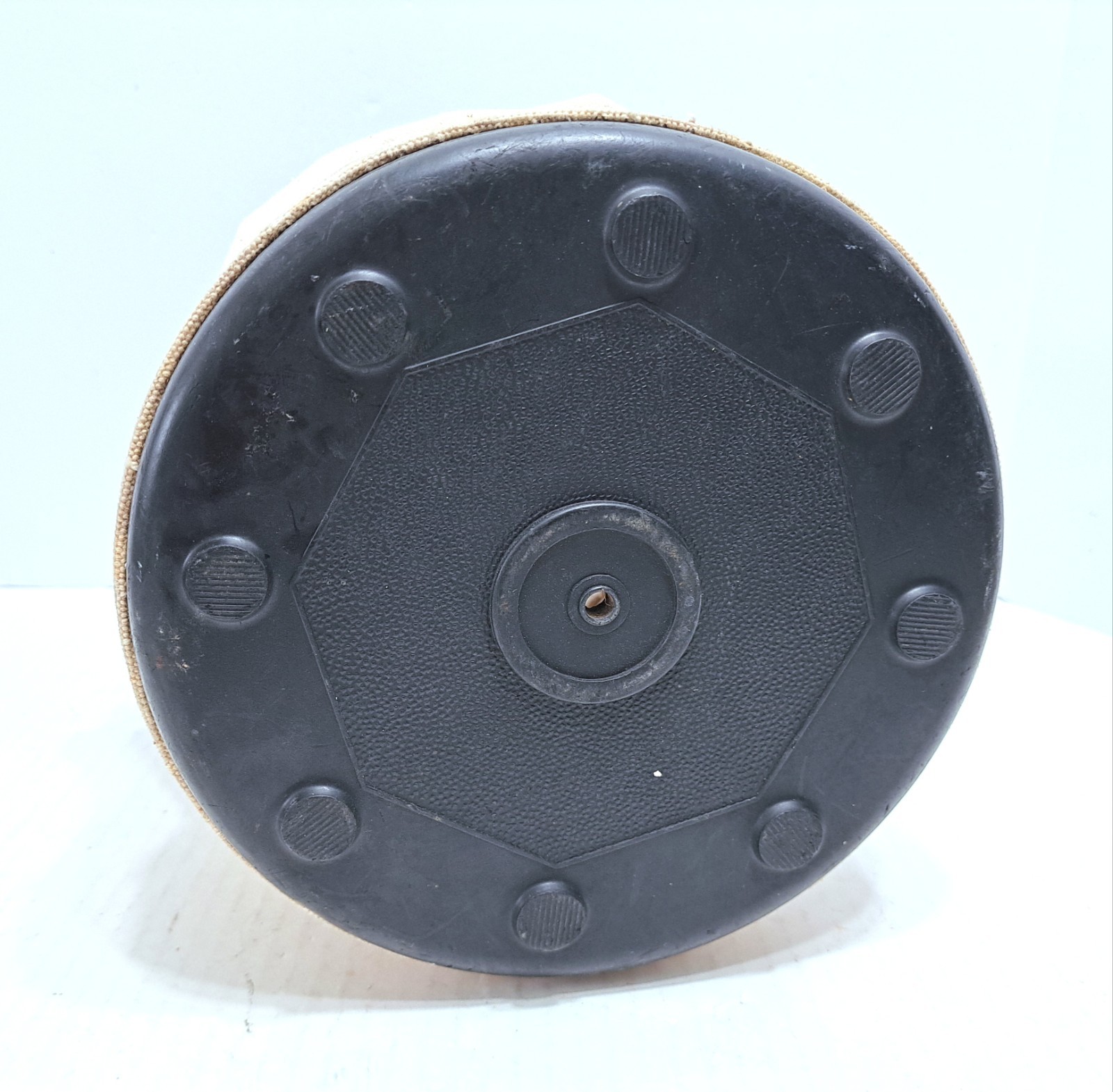 Bell Systems Lineman Canvas Tool Bucket Bag Strap Hook Plastic Bottom Vintage