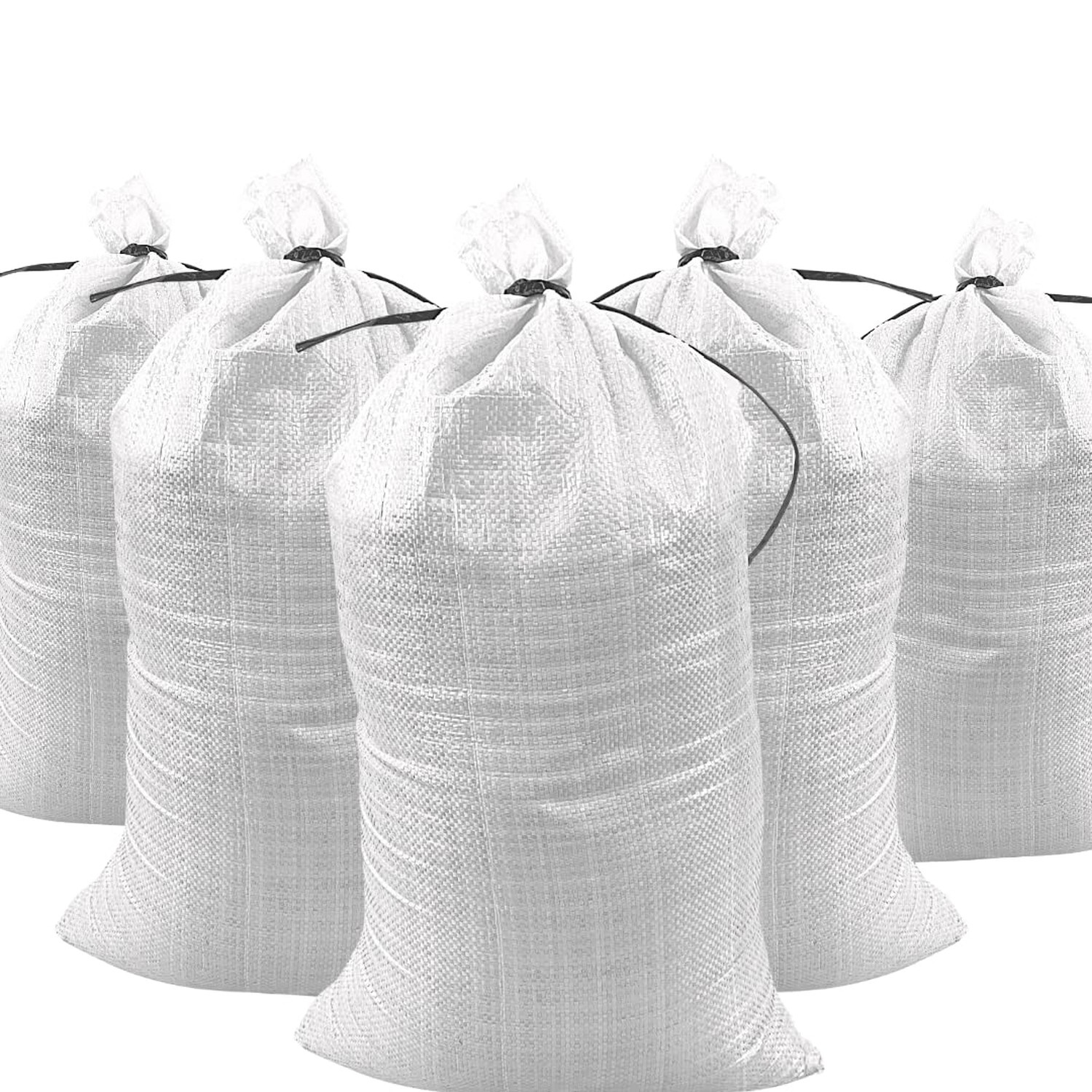 DURASACK Heavy Duty Sand Bags with Tie Strings Empty Woven Polypropylene Sand…