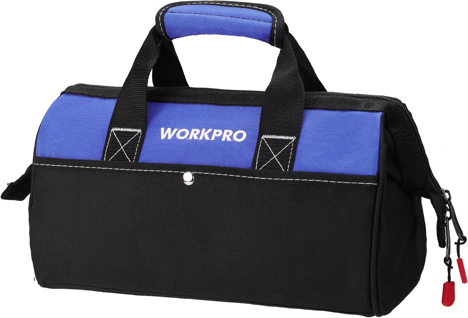 13-Inch Tool Bag, Wide Mouth Tool Tote Bag with inside Pockets for Tool
