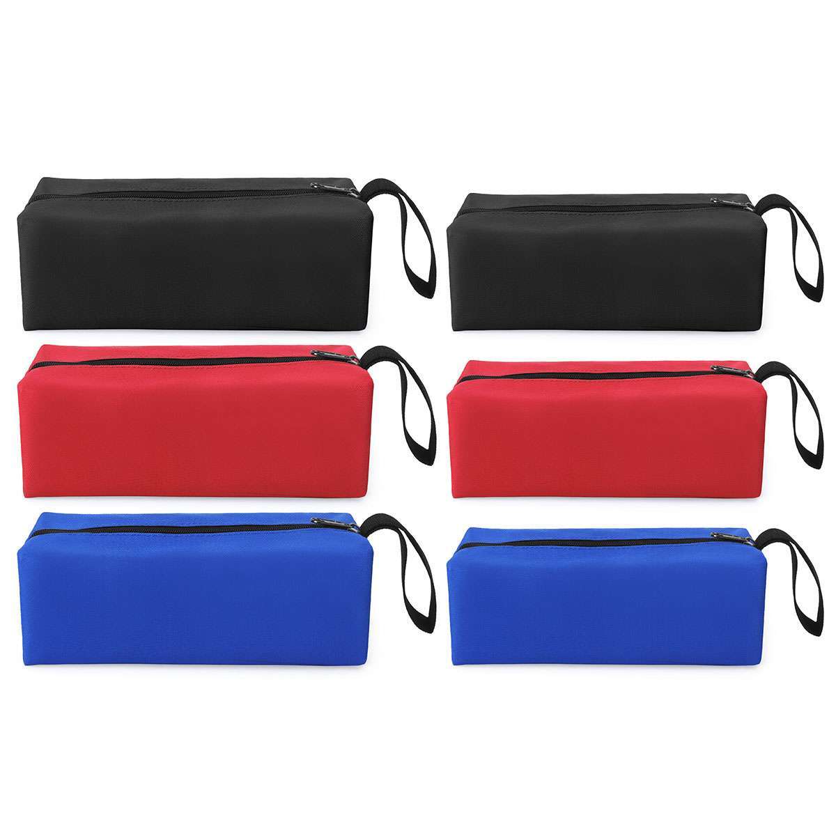 1-3pc Canvas Tool Pouch Bag Zipper Small Multipurpose Organizer Pouch Heavy Duty