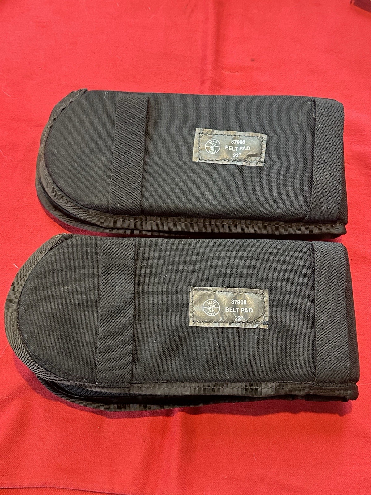 KLEIN TOOLS 87908 TOOL BELT PADS 22 in. LOT OF 2 PAIR (2) UNUSED ORIGINAL KLEIN