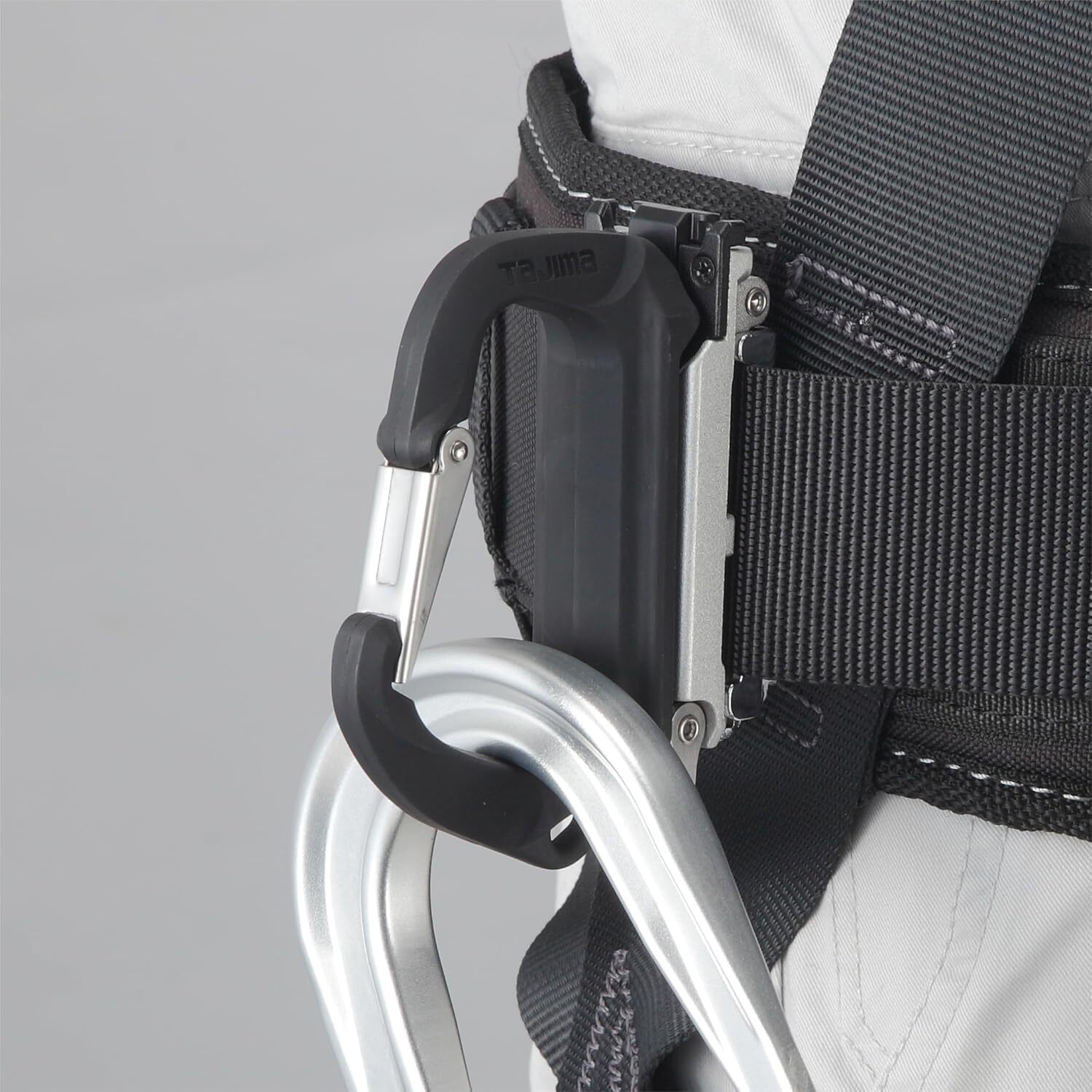New TAJIMA Fiberglass Waist Tool Holder Carabiner Slim Light Large SFSKHR-CL