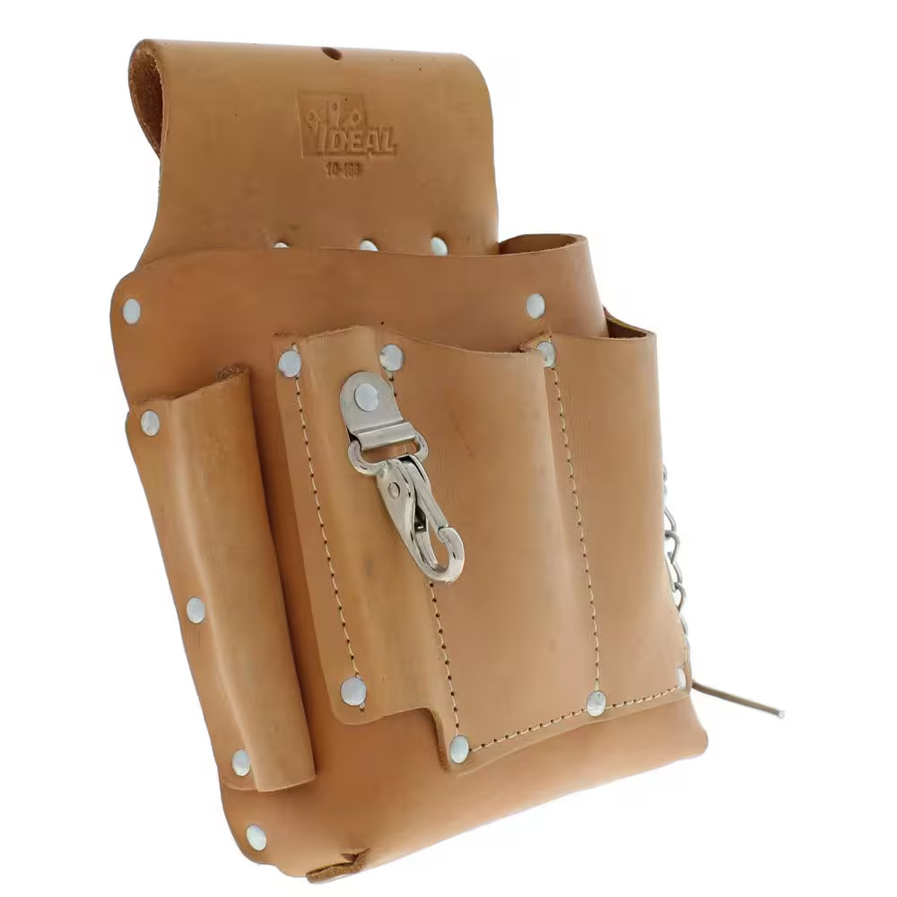 7 In. W 7-Pocket Electrician’S Tool Bag