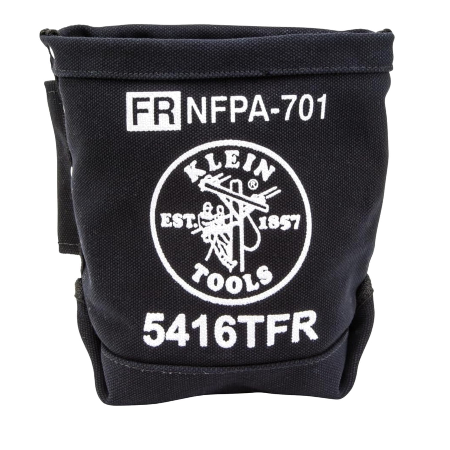 11×9.6×2.1 Inch Flame-Resistant Canvas Bolt Bag with Double Reinforced Bottom