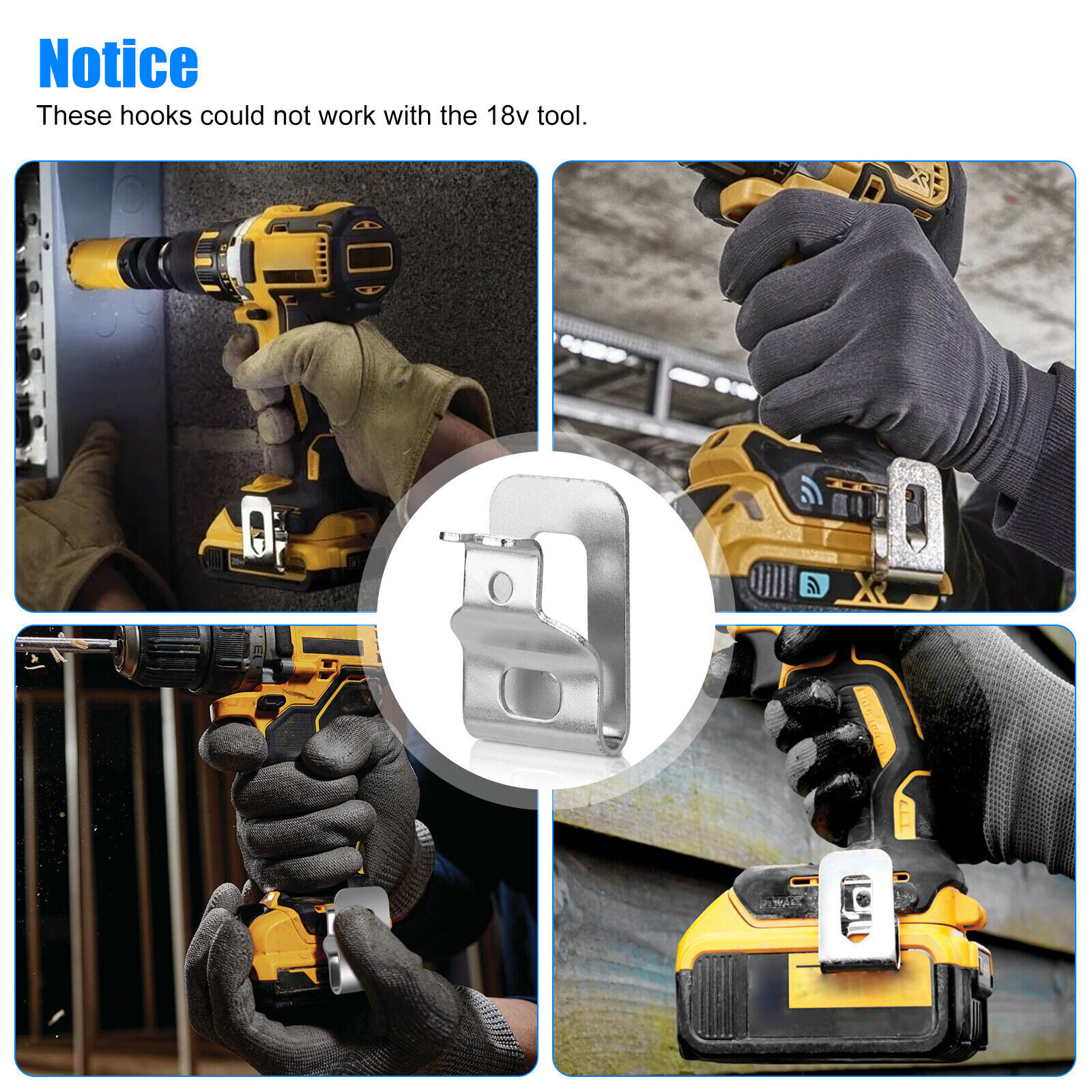 Adapter For Bosch 18V Li-ion Battery Convertor for Dewalt 18V Cordless Tools New