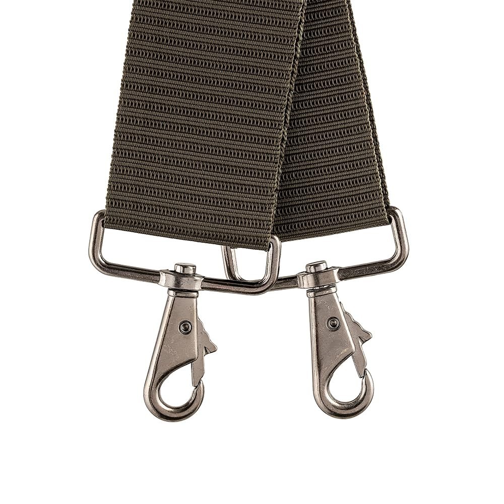 Camo Tool Belt with Suspenders – Heavy Duty Multi-Pocket Work Belt, 52