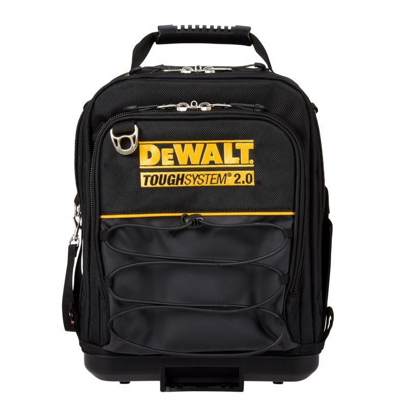 Dewalt DWST08025 Black Compact 25-Pockets Tool Bag 11.75 Lx15.25 Hx11.75 W in.