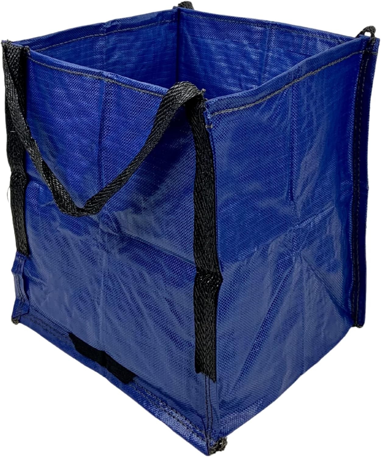 DURASACK Heavy Duty Storage Tote Bag 22-Gallon Rugged Woven Single, Blue