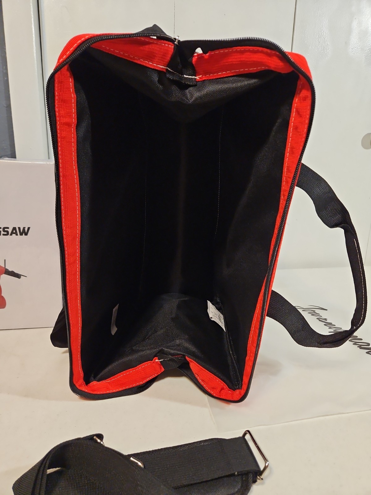 Journeyman Canvas Tool Bag Mechanic Electrician Technician Full Zip New In Bag