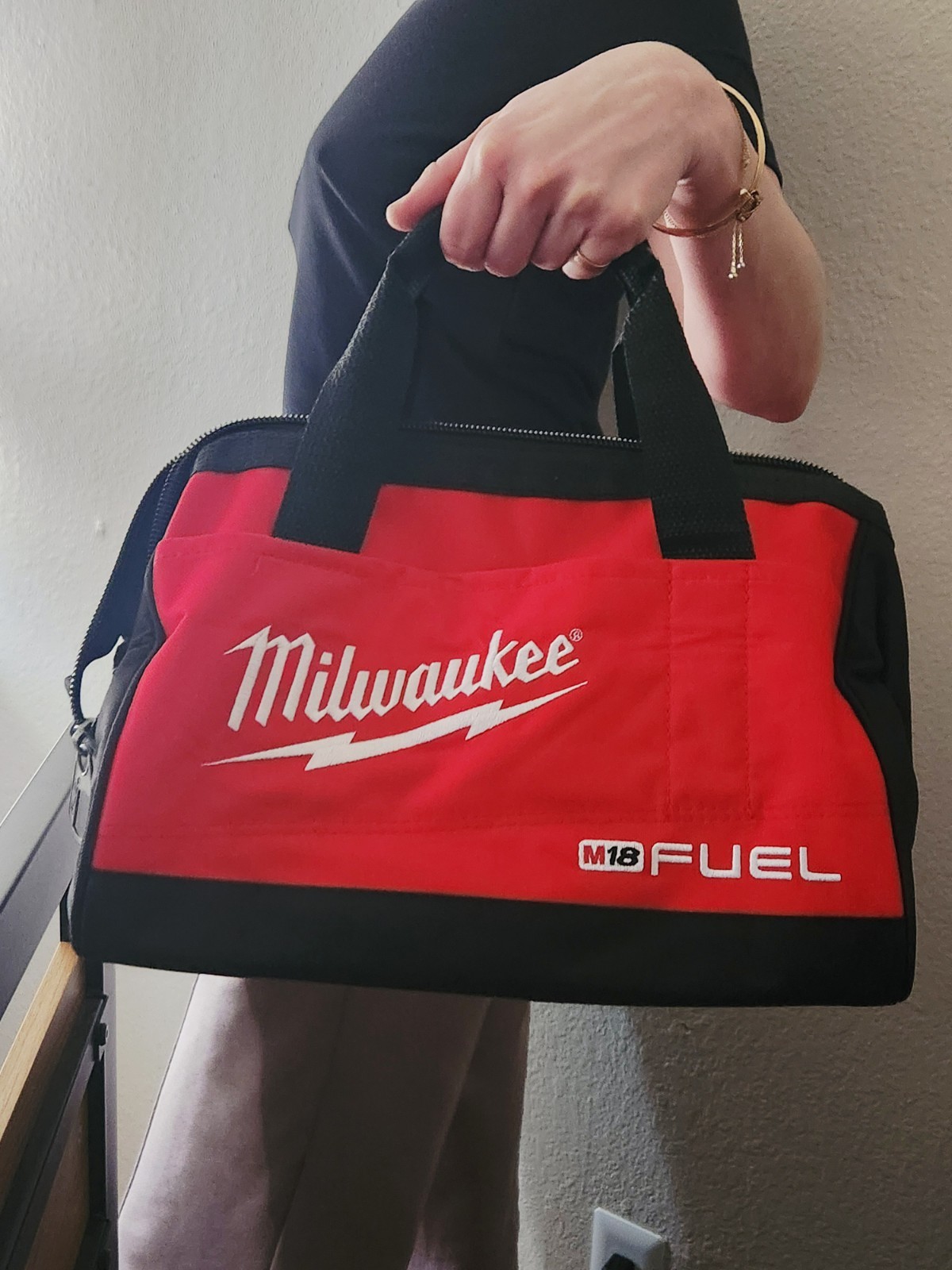 Milwaukee FUEL Tool Contractor Bags Red Black M18 FUEL /M12
