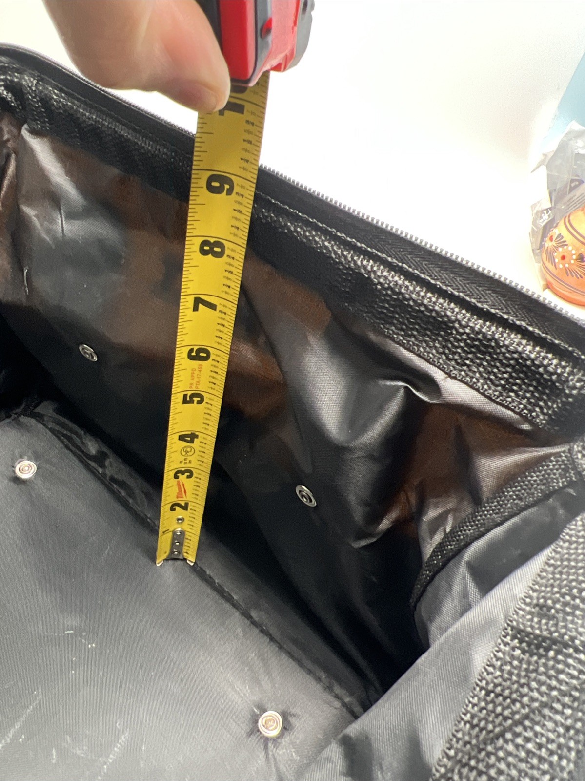 DEWALT 13in Contractor Tool Bag Black/Yellow N037466