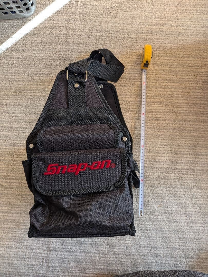 Snap-on Tool Bag Black Heavy Duty Mechanic Storage Carry Bag Tool Organizer