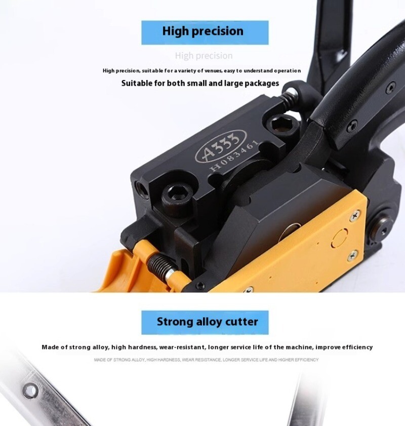 Buckle Free Baler GD35 Manual Steel Belt Buckle Free Baler A333 Tin Baler