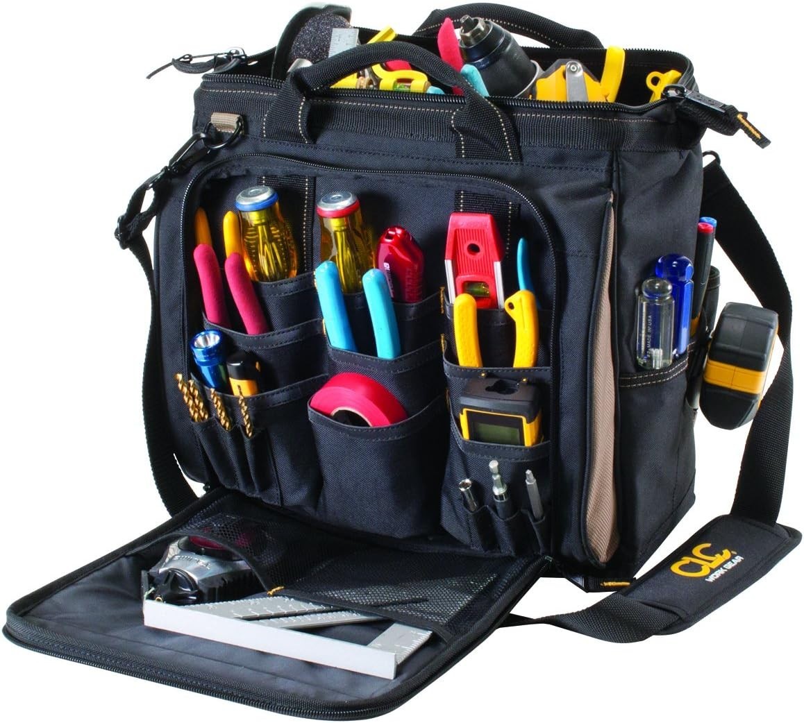 Multi-Compartment Tool Carrier, 30 Pocket, 13 In.