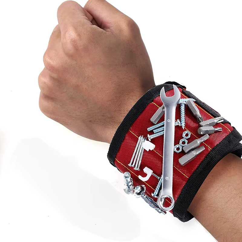 1 pc Magnetic Tool Wristband Strong Magnetic Nail Holder Band