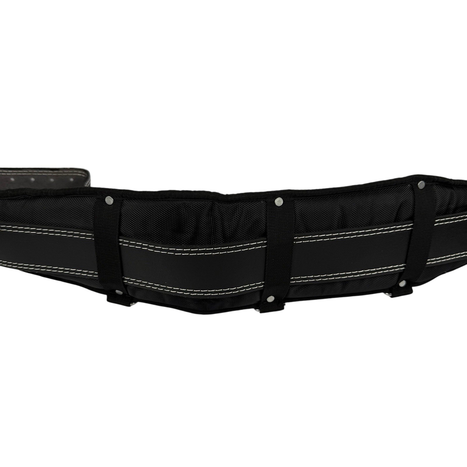 Leather Gold Padded Tool Belt 2115L with Adjustable 5″ Back Support Large wit..