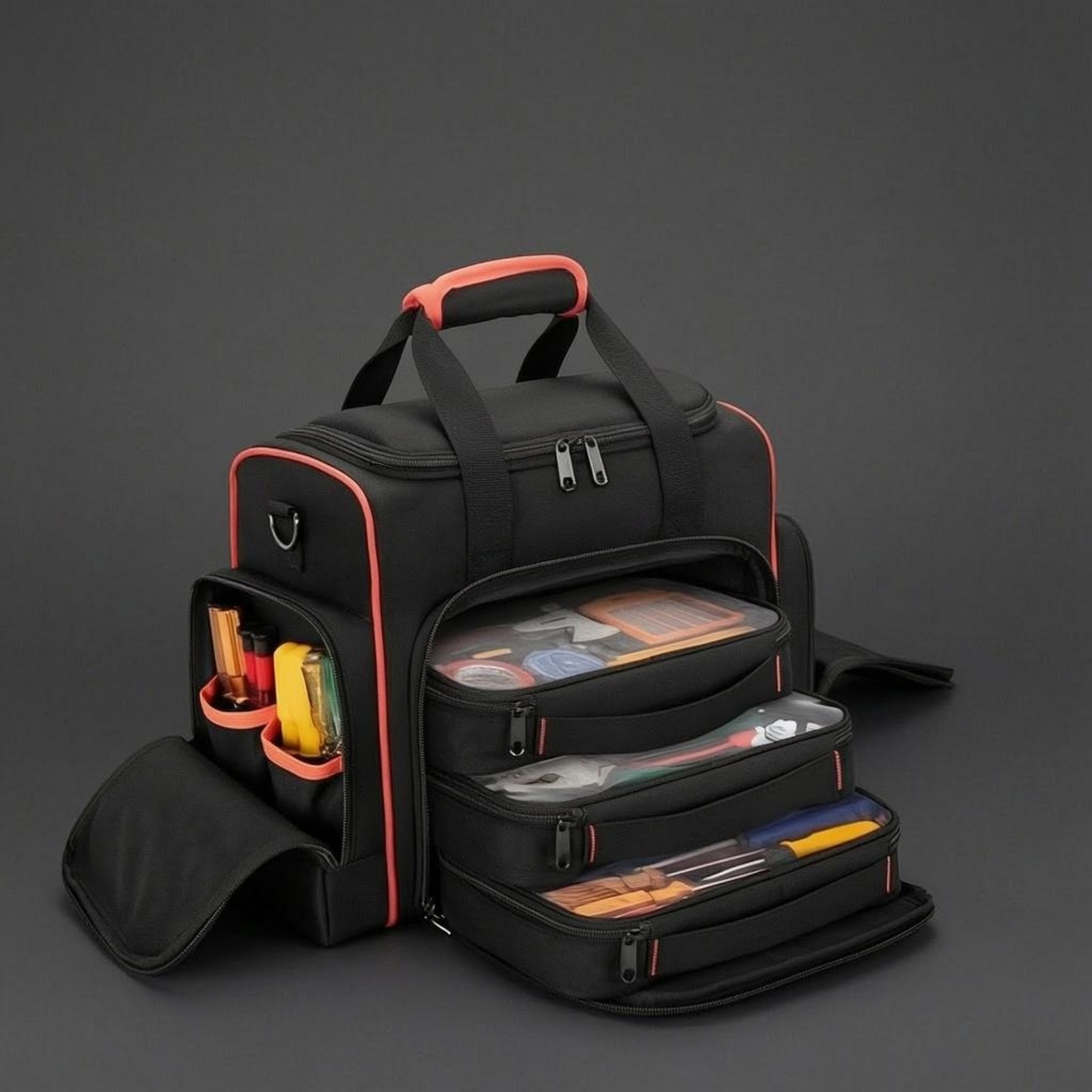 Electrician Tool Bag Padded Handle for Worksite