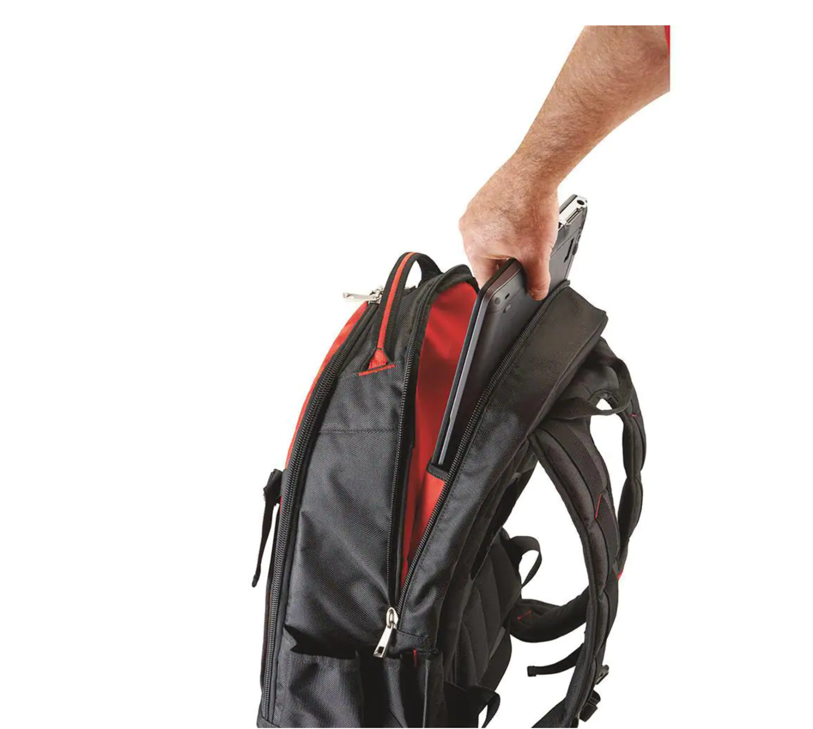 Milwaukee Jobsite Backpack Tool Storage Bag Heavy Duty Construction Book Bag
