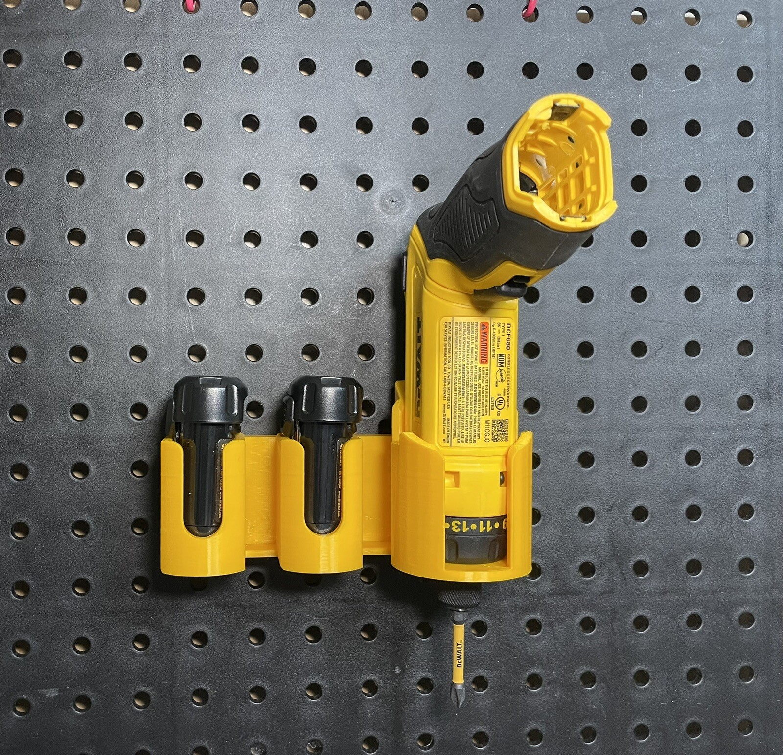 for Dewalt Gyroscopic Screwdriver DCF680 pegboard and wall mount Free Shipping