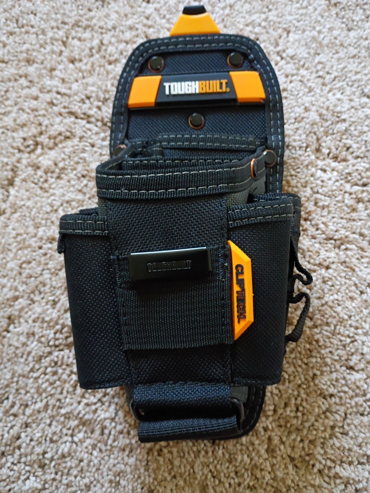 TOUGHBUILT TB-CT-36-L7 Technician 7-Pocket Pouch Electrician Tool Utility Bag