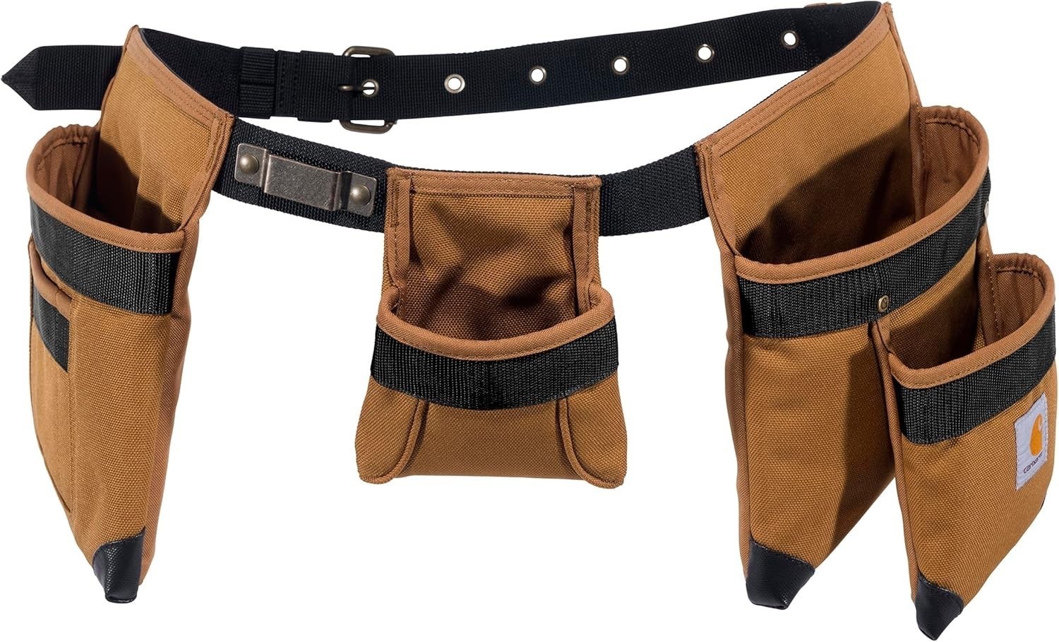 Carhartt Padded Tool Belt, Rugged Tool Belt with Fastener Storage Pockets – NEW