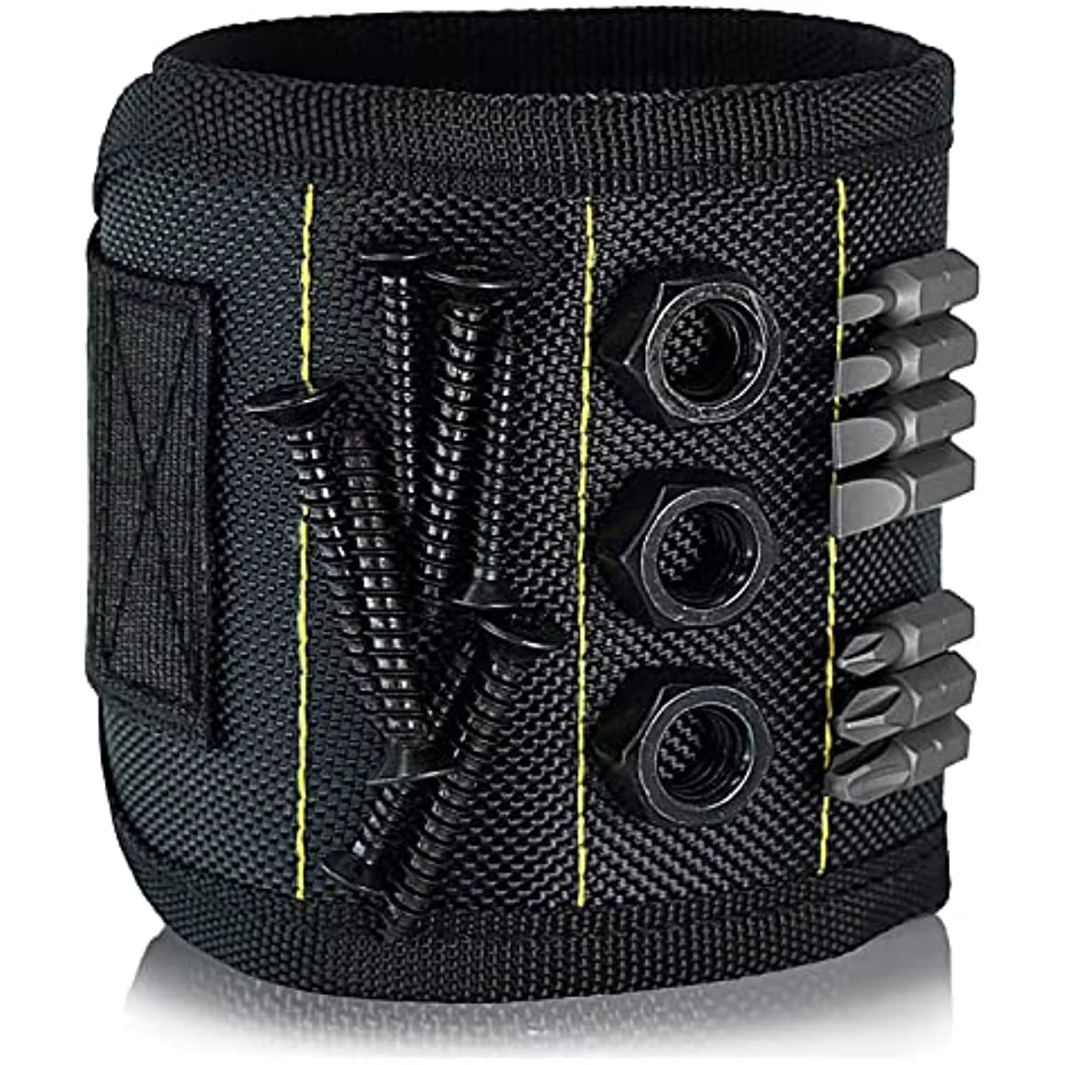 Magnetic Wristband for Holding Screws,Nails，Drilling Bits,Wrist Tool Holder