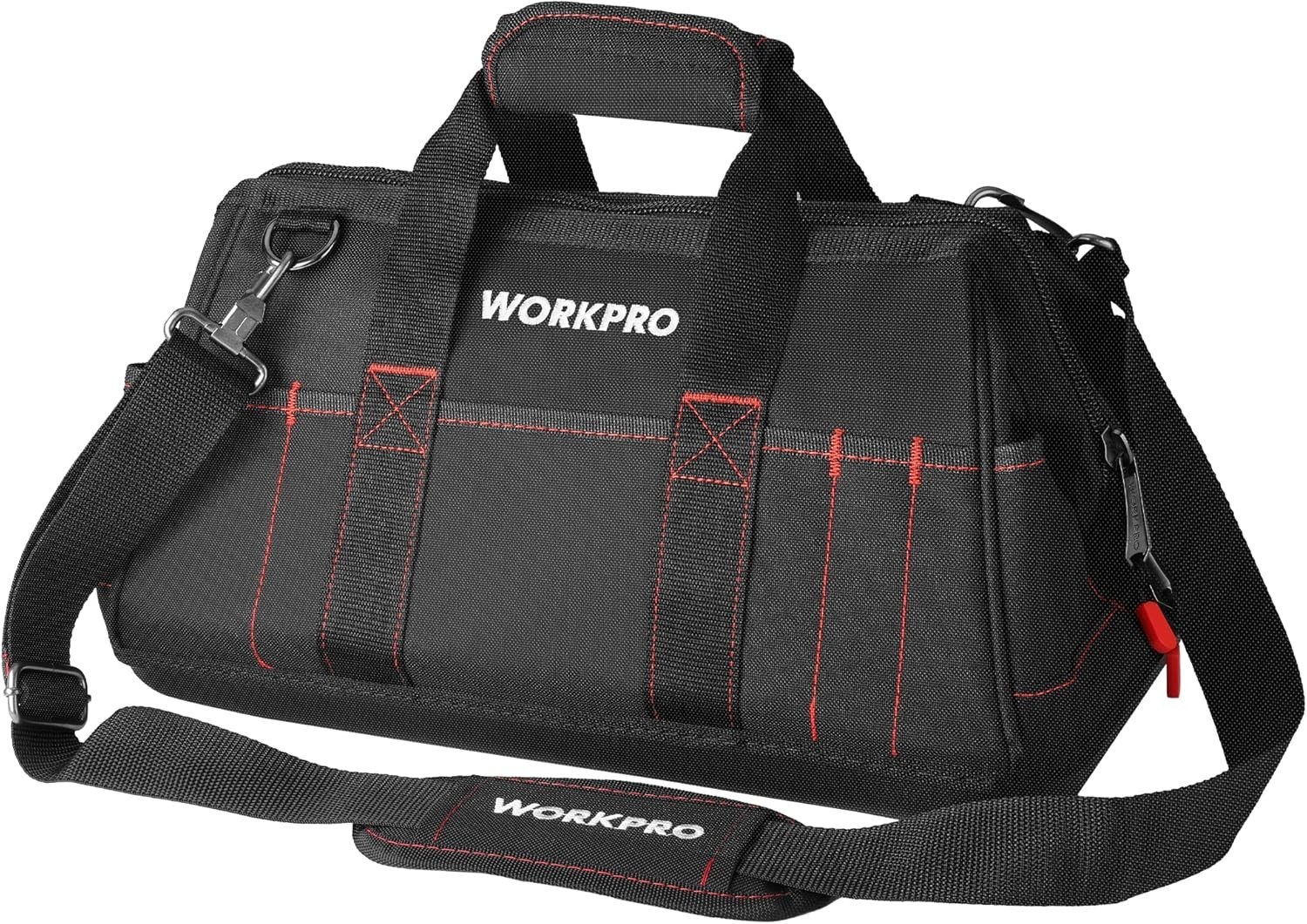 16-Inch Tool Bag: Multi-Pocket Organization & Padded Comfort Handle