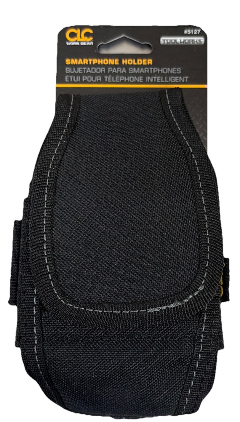 NEW! CLC Work Gear – #5127 Large Cell Phone Smartphone Holder w/ Heavy Duty Clip